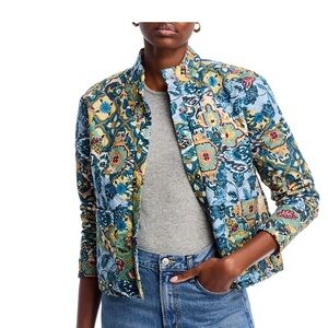 ISO Cupio Snap Front Quilted Jacket